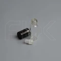 Флакон-роллер 4мл, прозрачное стекло со стеклянным роликом (кратно 5) M101-4