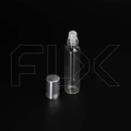 Флакон-роллер 10мл, прозрачное стекло со стеклянным роликом (кратно 5) M101-10