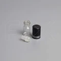 Флакон-роллер 2мл, прозрачное стекло со стеклянным роликом (кратно 5) M101-2