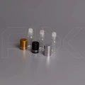 Флакон-роллер 4мл, прозрачное стекло со стеклянным роликом (кратно 5) M101-4