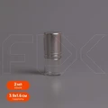 Флакон-роллер 2мл, прозрачное стекло со стеклянным роликом (кратно 5) M101-2