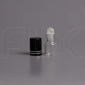 Флакон-роллер 2мл, прозрачное стекло со стеклянным роликом (кратно 5) M101-2