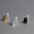 Флакон-роллер 2мл, прозрачное стекло со стеклянным роликом (кратно 5) M101-2