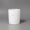 Баночка для свечей белая, бамбуковая крышка, 170 мл UCENKA-Z002-170:EZ WHITE