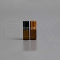 Флакон-роллер 3 мл, коричневое стекло со стеклянным роликом (кратно 5) M100-3