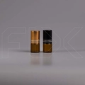 Флакон-роллер 2мл, коричневое стекло со стеклянным роликом (кратно 5) M100-2
