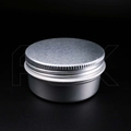 Баночка для свечей, металлическая, с крышкой, 50мл Z006-50 SILVER