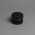 Баночка для свечей, металлическая, с крышкой, 120 мл BZ004-120 BLACK
