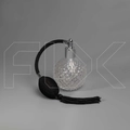 Новинка Атомайзер стеклянный с грушей, черное стекло, 100мл 0_S152-100 BLACK