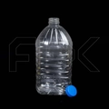 ПЭТ-бутылка 5000мл, 48мм, Стандарт 17/1, синяя крышка 0_BT5000-48-17/1 BLUE