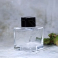 Флакон для аромадиффузора, 50мл, квадрат (черный) 0_D002-50-BLACK