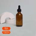Флакон-капельница, 60мл, темное стекло, на резьбе 0_PP002-60
