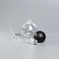 Новинка Атомайзер-защелка круглый, черная крышка, 30мл 0_B163-30 BLACK