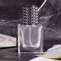 Атомайзер, 30мл, квадрат, серебристая крышка/пластик 0_S264-30 SILVER