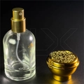 Атомайзер, стекло, 30мл, золотая крышка/пластик 0_S257-30 GOLD