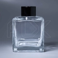 Флакон для аромадиффузора, 140мл, квадрат (черный) 0_D002-140-BLACK
