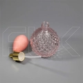 Новинка Атомайзер стеклянный с грушей, розовое стекло, 100мл 0_S150-100 PINK