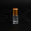 Флакон-роллер 3мл, стеклянный со стеклянным роликом, красный камень 0_M170-3 RED