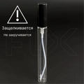 Атомайзер-защелка, пластиковые распылитель и крышка, 10мл 0_B020-10 BLACK
