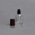 Атомайзер, стекло, 30мл, темная крышка/дерево 0_S253-30 DARK