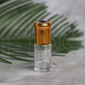 Флакон-роллер 3мл, стеклянный со стеклянным роликом, синий камень 0_M170-3 BLUE