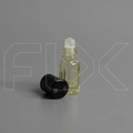 Флакон-роллер 3мл, стеклянный со стеклянным роликом (желтый) 0_M110-3:DW YELLOW