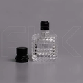 Новинка Атомайзер ребристый, на защелке, 50мл 0_B258-50 BLACK