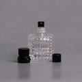 Новинка Атомайзер ребристый, на защелке, 50мл 0_B258-50 BLACK