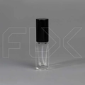 Атомайзер, прозрачное толстое стекло, черная крышка, 5мл 0_S068-5 BLACK