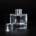 Флакон для аромадиффузора, 80мл, цилиндр (серебристый) 0_D001-80-SILVER