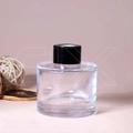 Флакон для аромадиффузора, 80мл, цилиндр (черный) 0_D001-80-BLACK