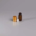 Флакон-роллер 4мл, коричневое стекло со стеклянным роликом (кратно 5) M100-4