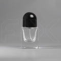 Атомайзер, 30мл, квадрат, черная крышка-купол 0_S223-30 BLACK