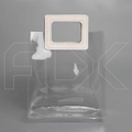 Новинка Пакет подарочный, вертикальный, прозрачный, 15х8х17см PK003-15x8x17:FH