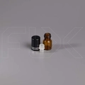 Флакон-роллер 2мл, коричневое стекло со стеклянным роликом (кратно 5) M100-2