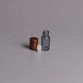 Флакон-роллер 2.5мл, стеклянный со стеклянным роликом (кратно 5) M120-2.5:AO