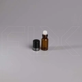 Флакон-роллер 4мл, коричневое стекло со стеклянным роликом (кратно 5) M100-4