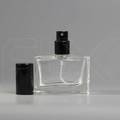 Атомайзер, стекло, 35мл, черная крышка/металл 0_S214-35 BLACK