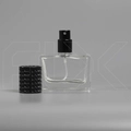 Атомайзер, стекло, 35мл, черная крышка/пластик 0_S265-35 BLACK