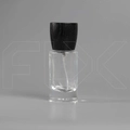 Атомайзер, стекло, 22мл, черная крышка/дерево 0_S237-22 BLACK
