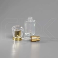 Атомайзер, стекло, 22мл, золотая крышка/акрил 0_S235-22 GOLD