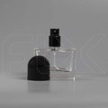 Атомайзер, стекло, 35мл, черная крышка-купол 0_S215-35 BLACK