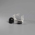 Атомайзер, стекло, 35мл, черная крышка-купол 0_S215-35 BLACK