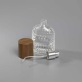 Атомайзер, 26мл, узорное стекло, светлая крышка/имитация дерева 0_S286-26 LIGHT
