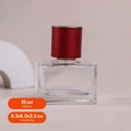 Атомайзер, стекло, 35мл, красная крышка/пластик 0_S352-35 RED