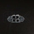 Деревянный фитиль для свечей, круглый, с держателем, 8x70 мм (кратно 20) DF002-8x70:GE