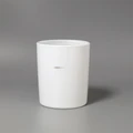 Баночка для свечей белая, бамбуковая крышка, 170 мл UCENKA-Z002-170:EZ WHITE